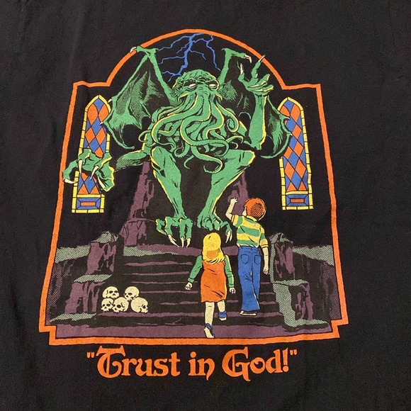 Steven Rhodes “Trust in God” Tee Men’s Large - Picture 2 of 7